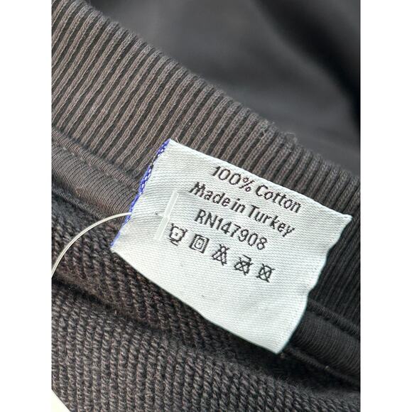 NWT Outdoor Voices Womens Black Cotton Classic Pickup Sweatshirt Comfy Size S - Picture 8 of 11